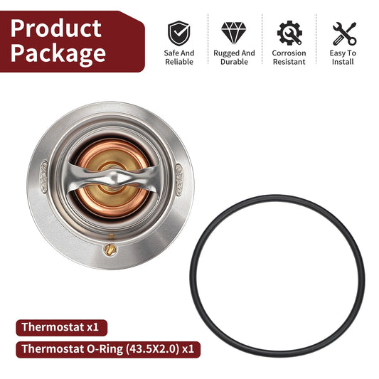 Thermostat w/ O-Ring for Honda RVT1000R RC51 2000-2006