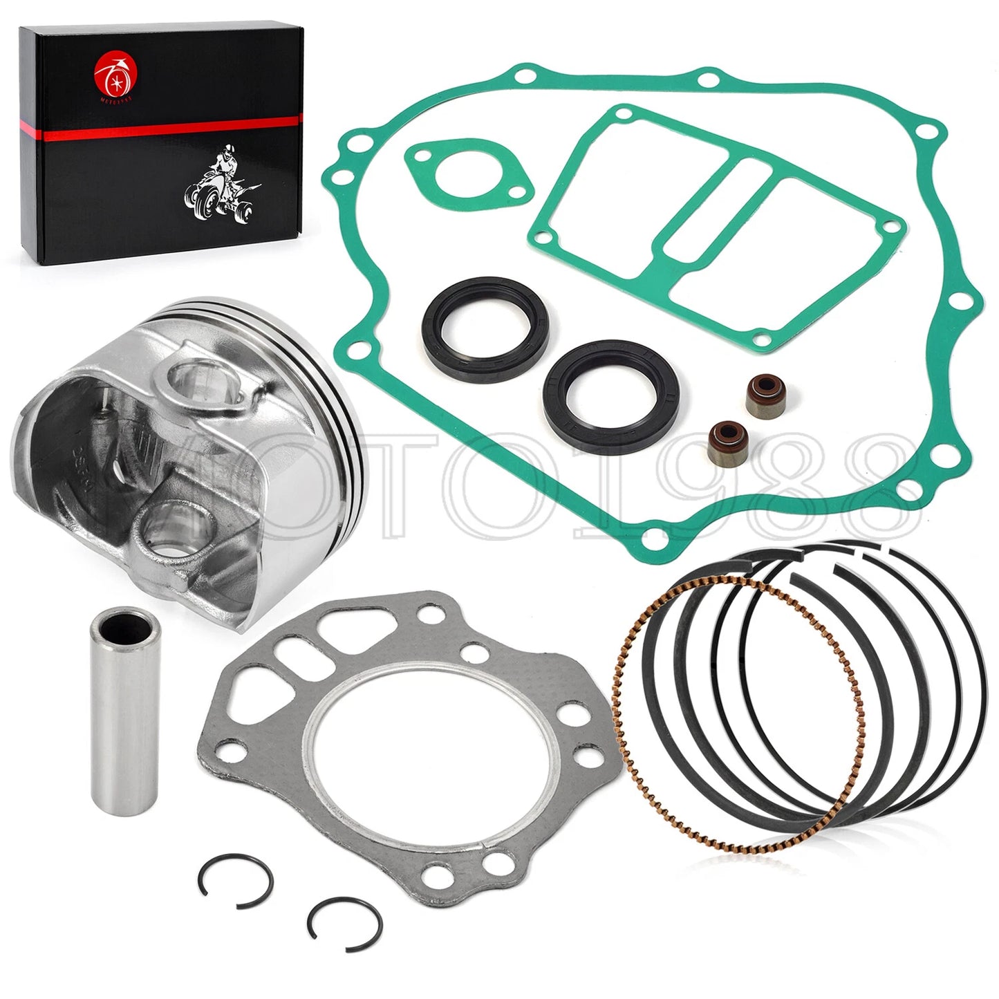 Engine Rebuild Gasket Kit for Kawasaki Mule 600/610 SX KAF400