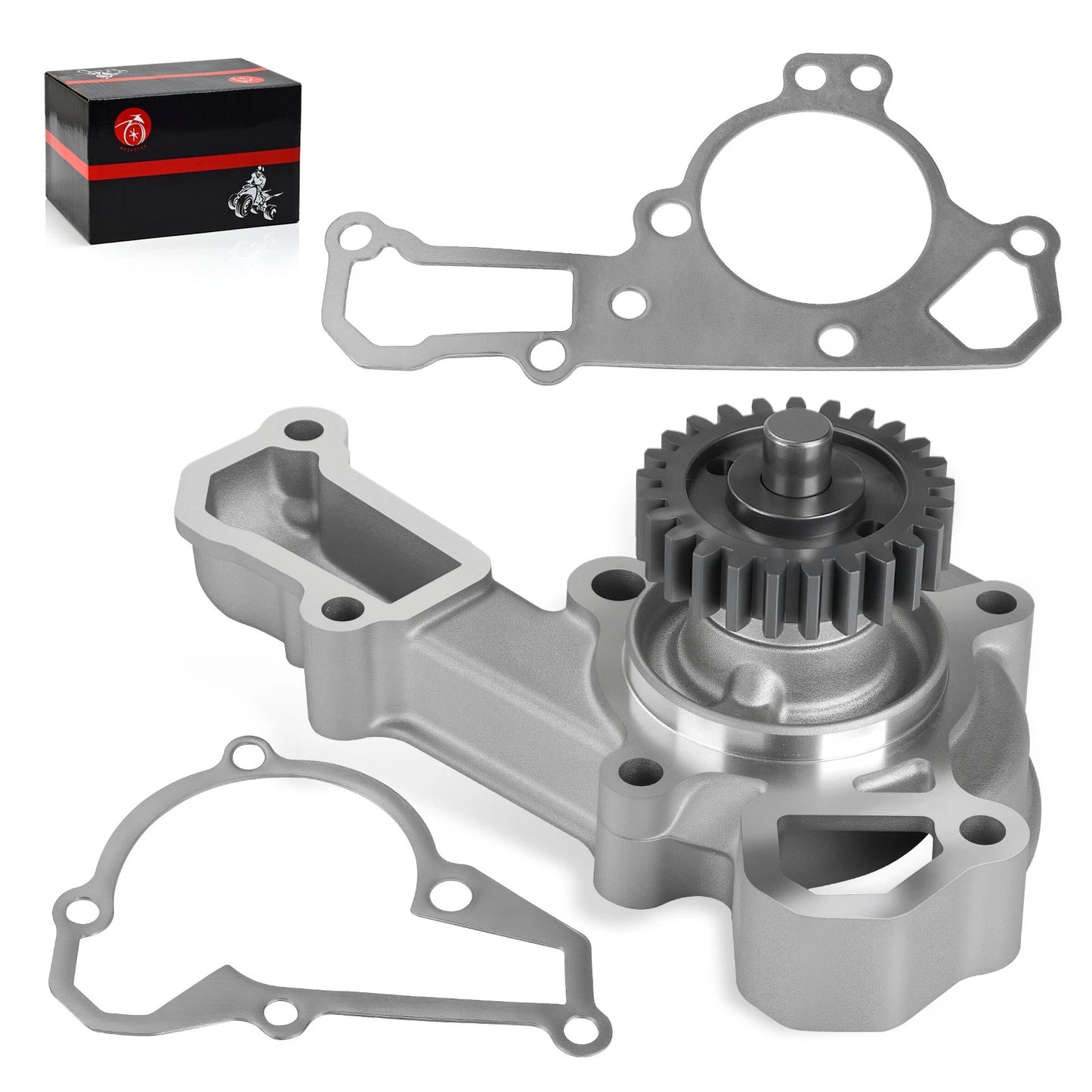 Water Pump w/ Gaskets for Kawasaki Mule 2500 KAF620C (1994-2000)