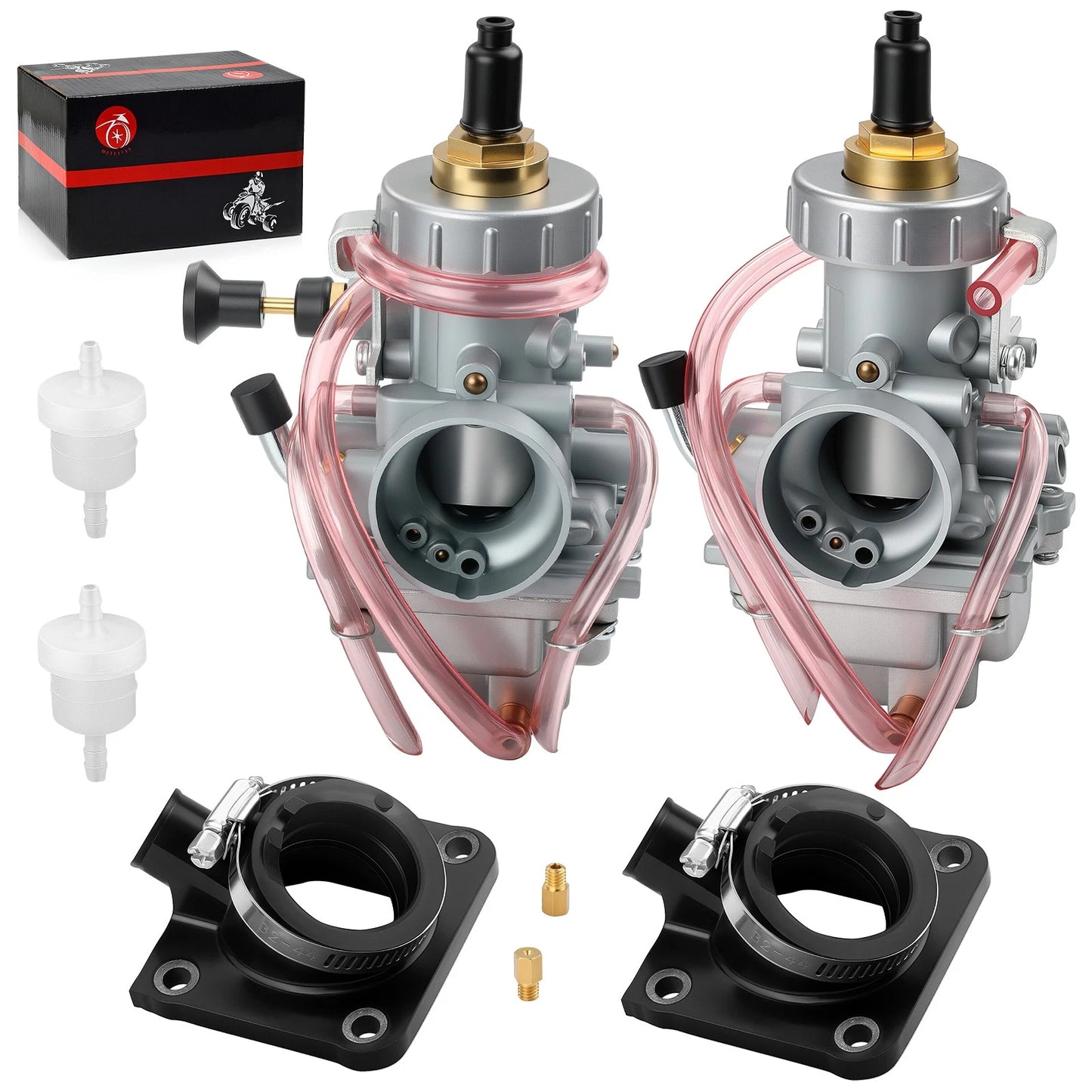 Carburetor + Intake Manifold Boot for Yamaha Banshee 350 YFZ350 (1987-2006)