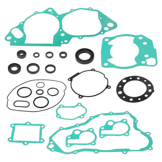 Complete Engine Rebuild Gasket Kit w/ Oil Seals for Honda CR250R (1992-2000)