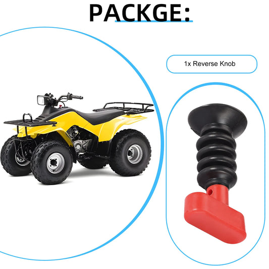 Red T-Handle Pull Lever for Suzuki QuadRunner LT160/LT230GE