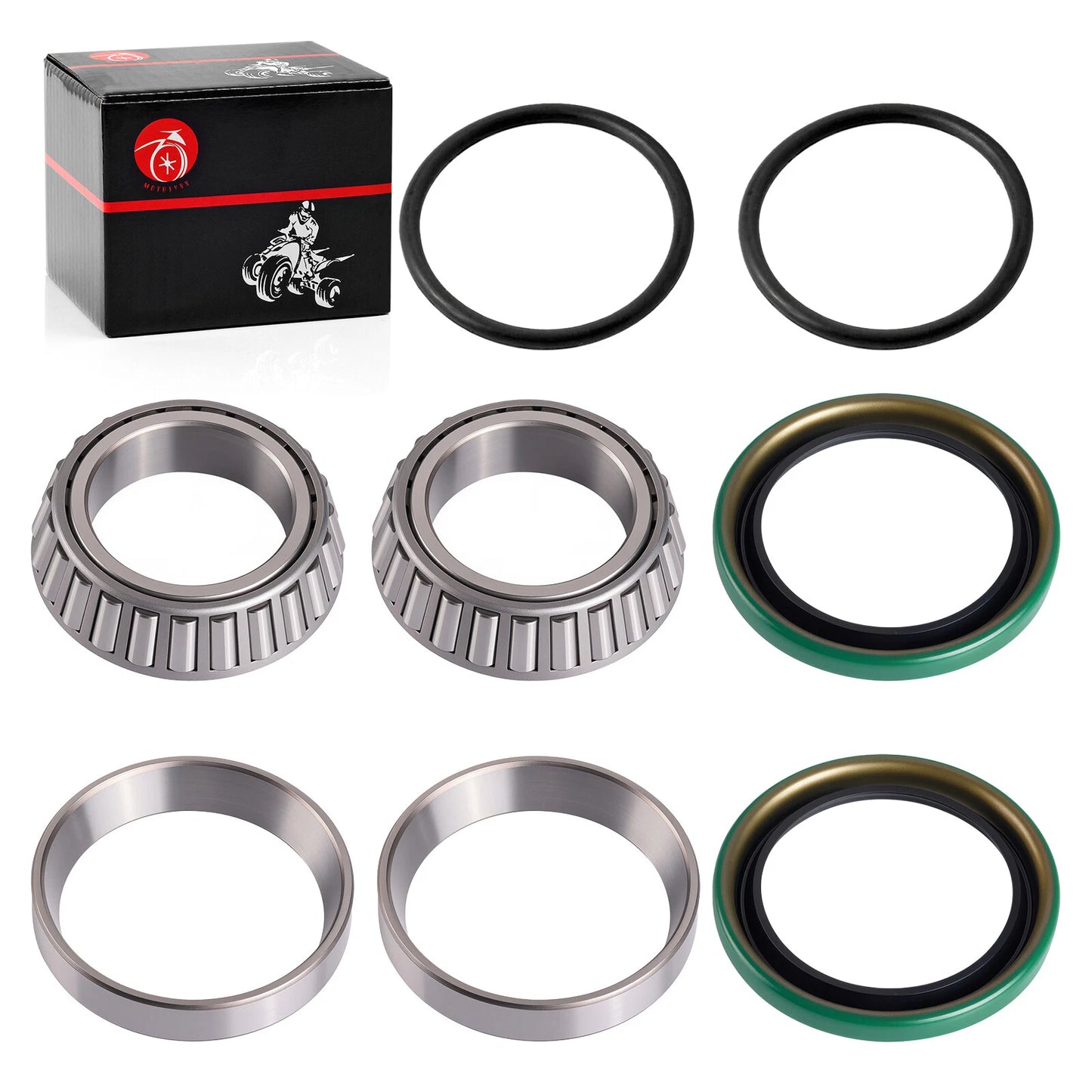 Rear Hub Bearing Seal Repair Kit for Polaris Trail Boss 325/330, Sportsman 500