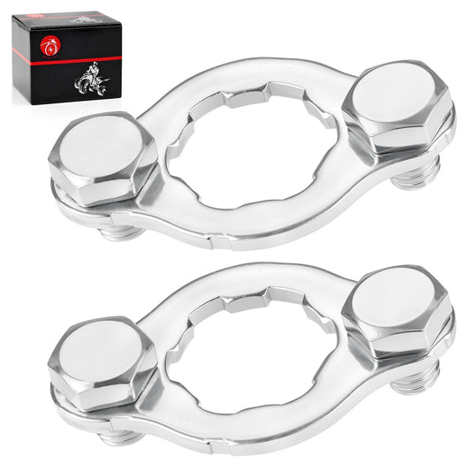 2 Pack Engine Front Sprocket Retainer Plate for Honda TRX90X (2009-2024)
