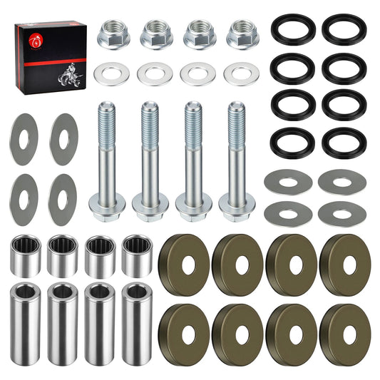 Front Lower A-Arm Bushing Seal Bolt Kit for Arctic Cat 400 DVX (2004-2008)