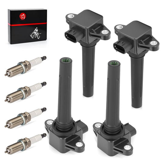 Ignition Coil & Spark Plug for Yamaha 4-Stroke 1800 WaveRunner 1800 (2000-2005)