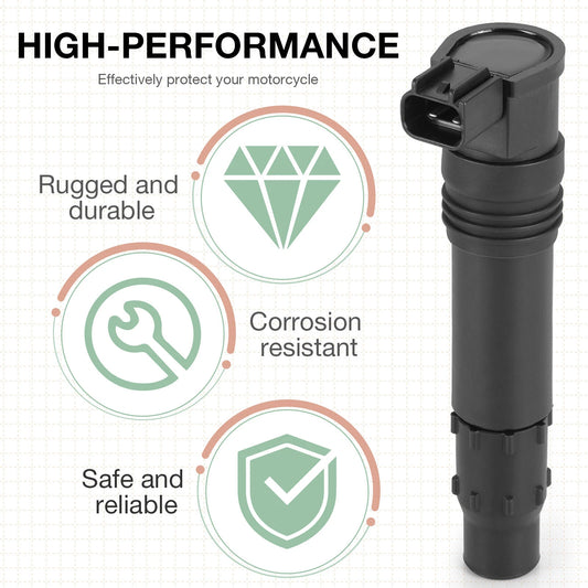Set of 2 Ignition Coils for Kawasaki Z1000/Ninja ZX-9R (2003-2013/1998-2003)