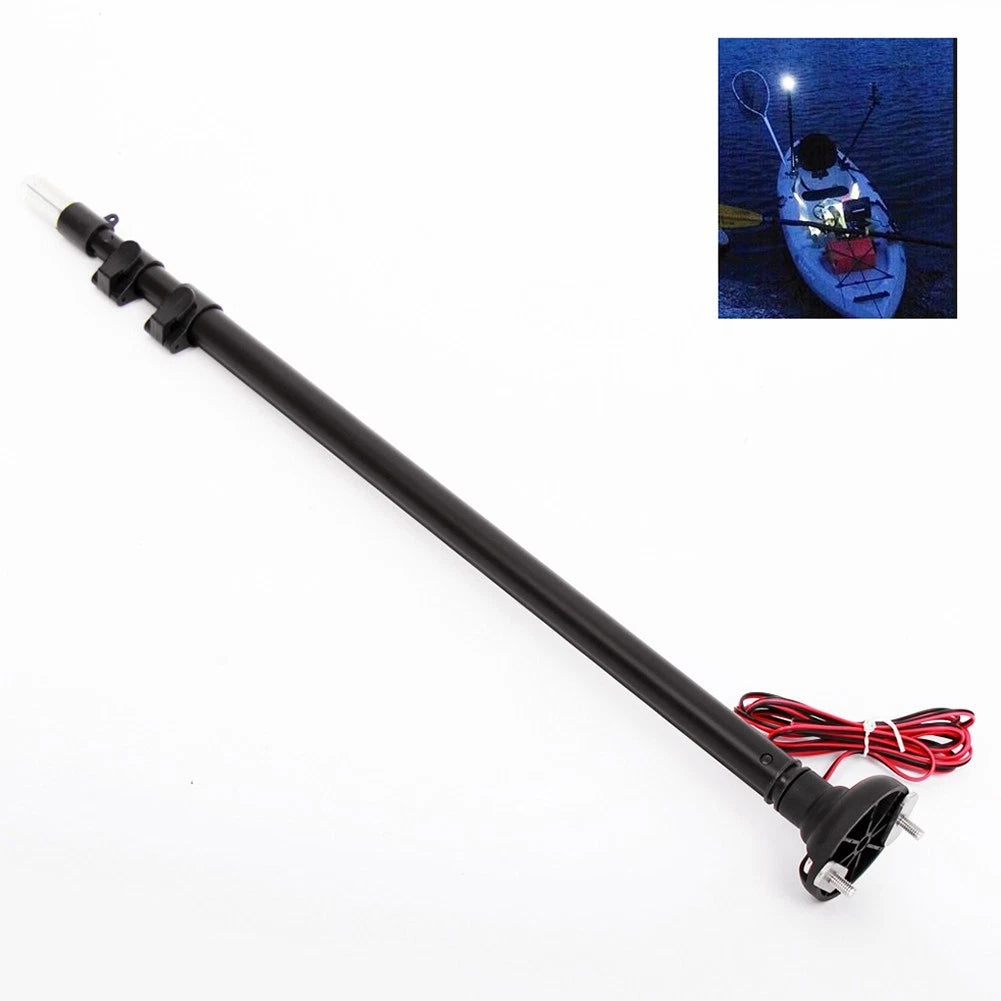 Safety Flag Light for Kayak Boat Accessories with Mount Screws