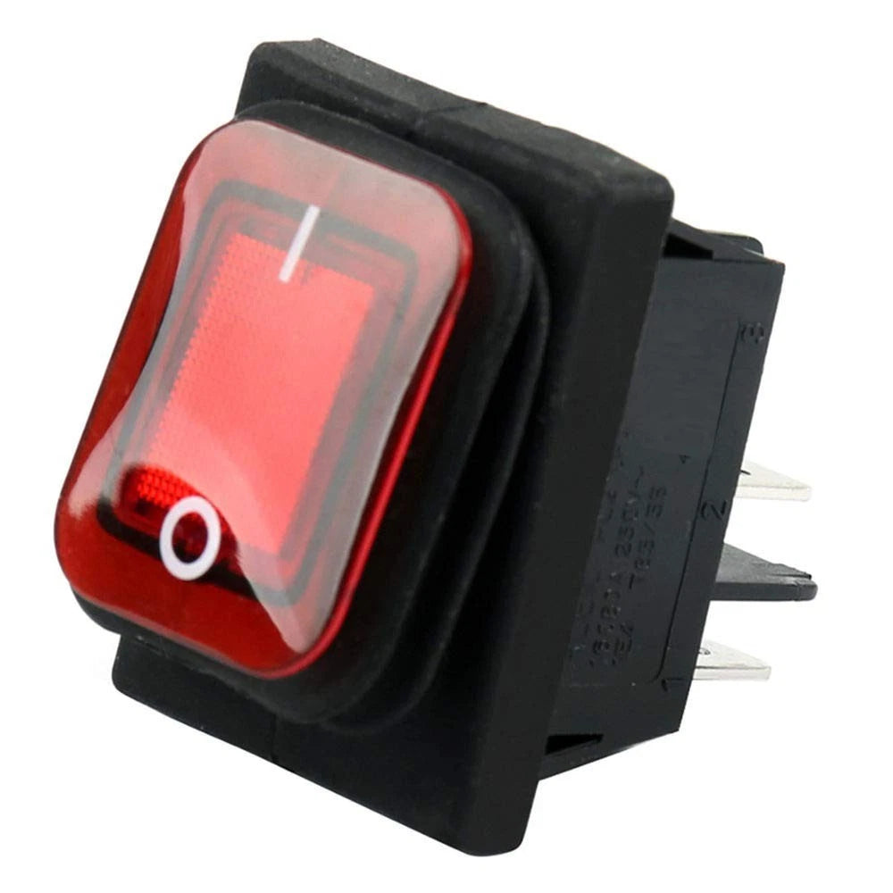 Rocker Switch for Boat Dashboard Accessories - Waterproof Rectangle
