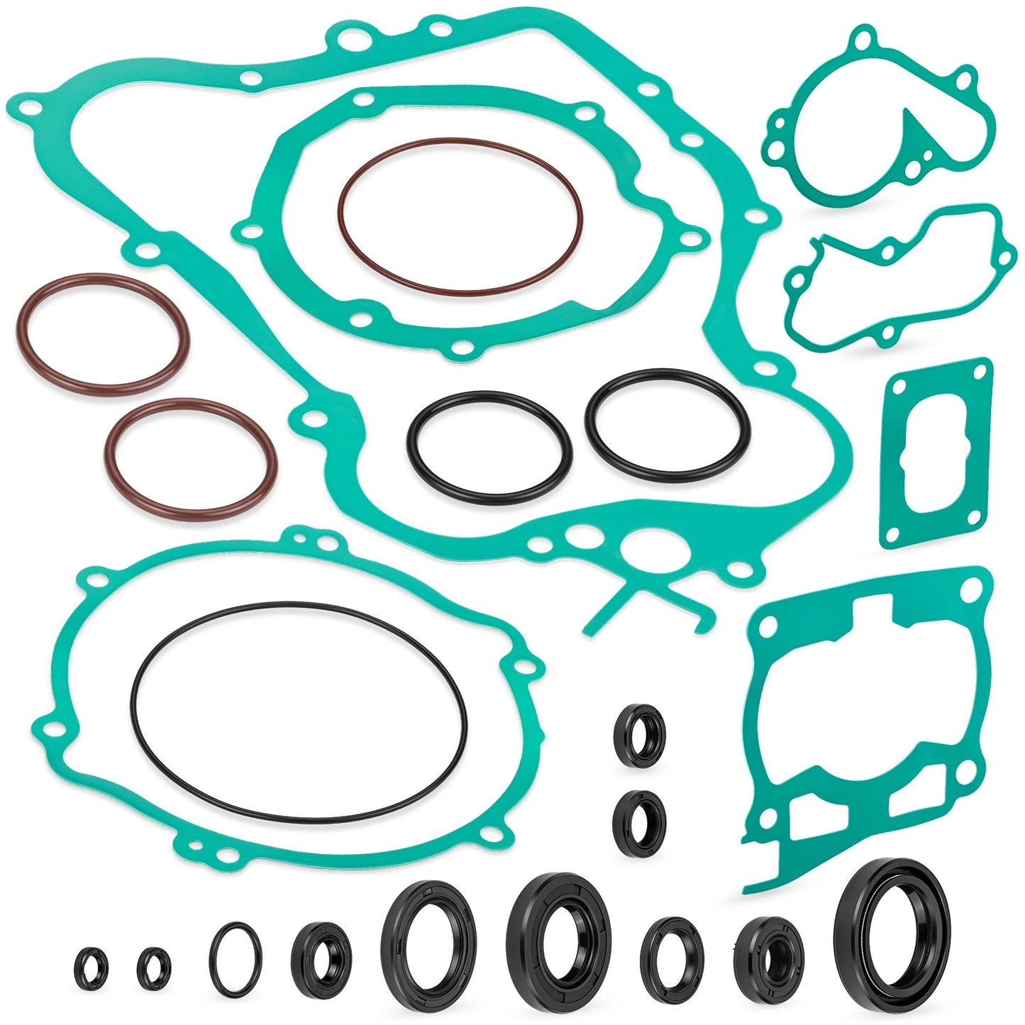 Complete Engine Gasket & Oil Seal Kit for Yamaha YZ125 (1998-2004)