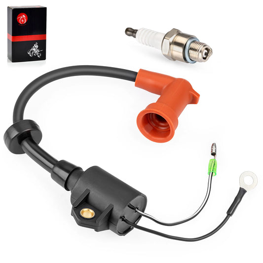 Ignition Coil & Spark Plug for Yamaha Outboard 2-Stroke 9.9-250HP