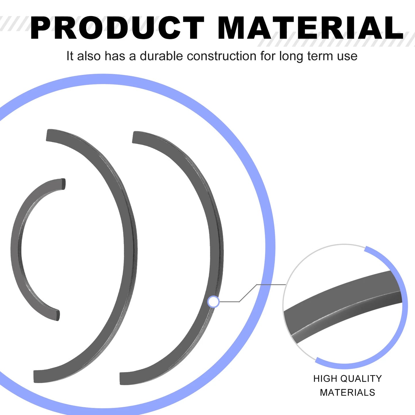 Crankshaft Circlips Retainer C Clips for Yamaha Banshee 1987-2006