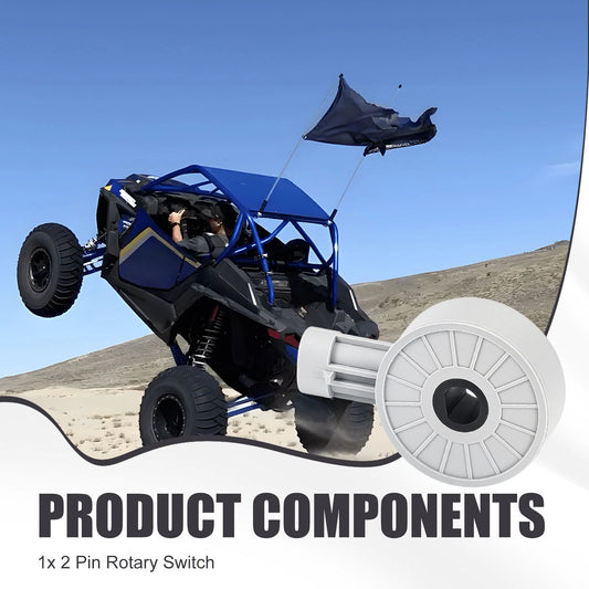 Gear Position Rotary Switch for Polaris Ranger XP 900/1000 Crew 2-Pin