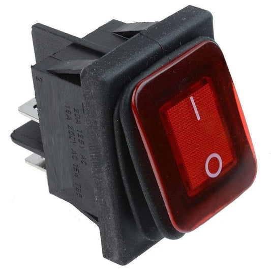 Rocker Switch Illuminated On-Off Waterproof for Boat Accessories Dash