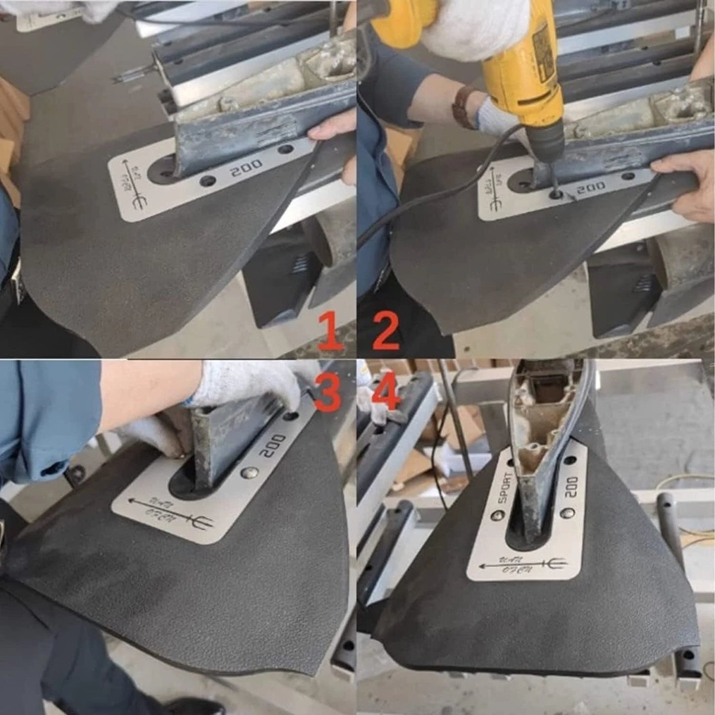 Hydrofoil Stabilizer for Yamaha/Mercury/Johnson Outboards 8-40 HP