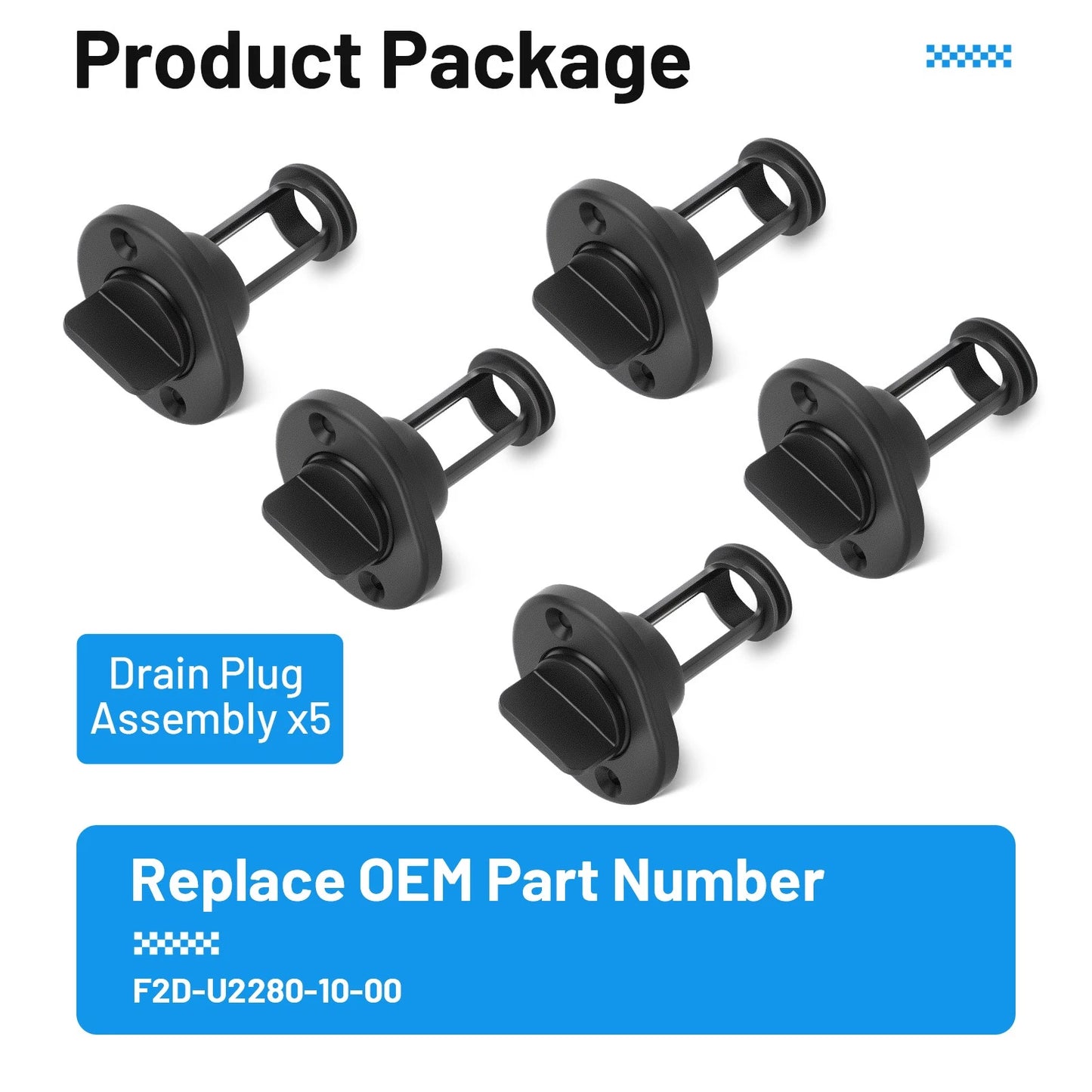 Drain Plug Assembly for Yamaha EXT1100/FAT1100/FRT1100/LAT1100/SRT1100/SXT1100