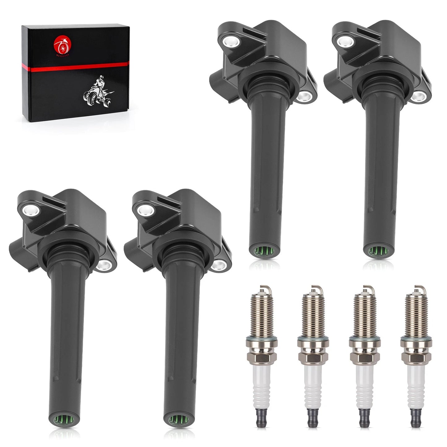 Ignition Coil & Spark Plug for Yamaha 4-Stroke 1800 WaveRunner 1800 (2000-2005)