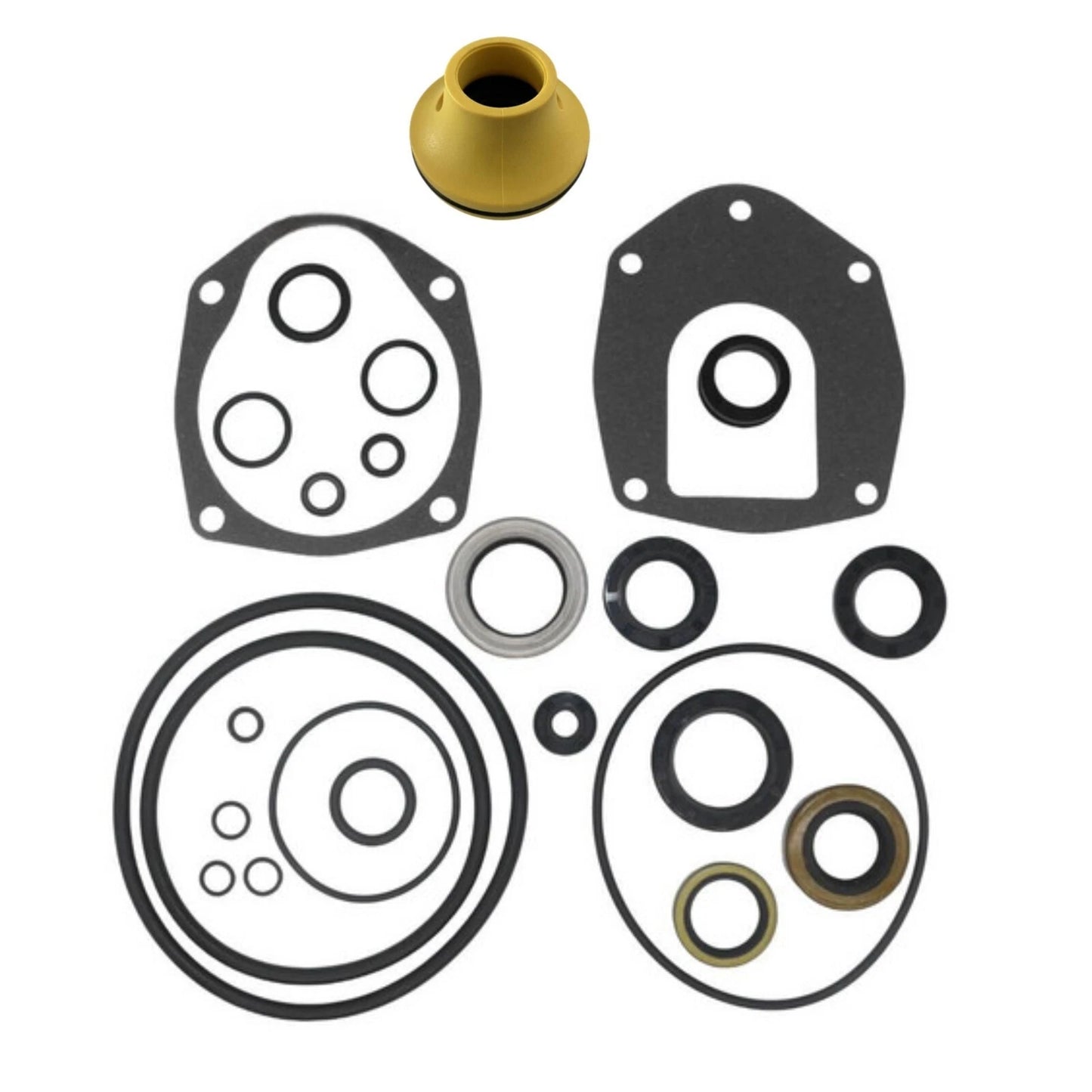 Lower Unit Gear Housing Seal Kit for Mercruiser Alpha One Gen 2