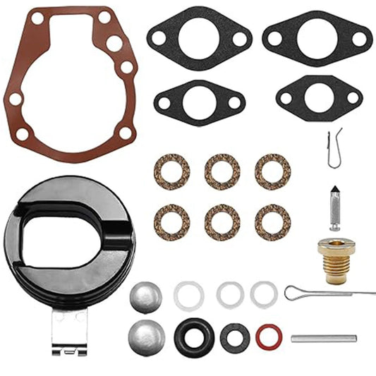 Carburetor Kit With Float for Johnson/Evinrude 1.5-20 HP (18-7043)