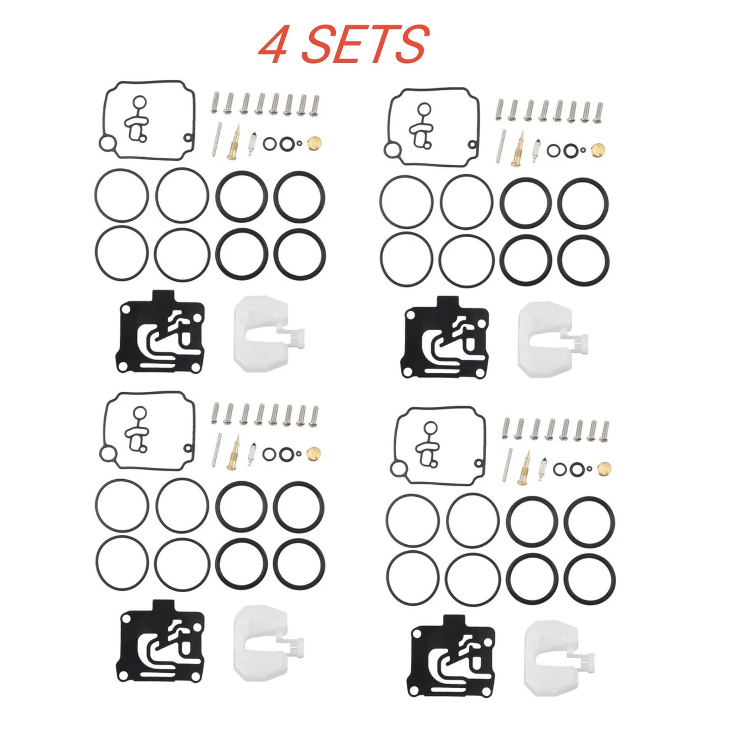 Carburetor Repair Kit for Yamaha 4-Stroke 40HP Outboard Engine