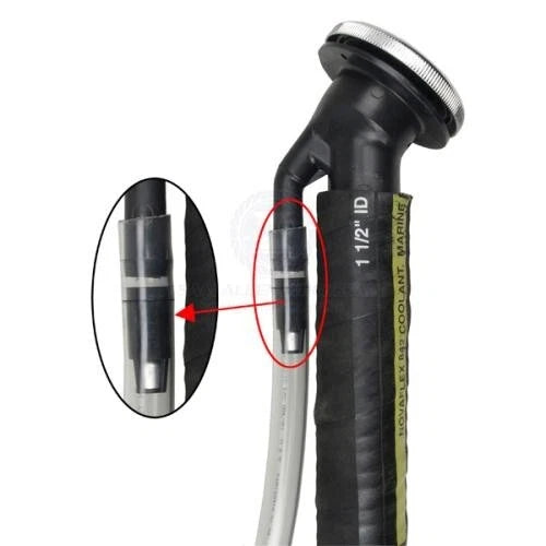 Fuel Inline Surge Protector Breather Vent for Perko - Prevents Surges & Back Splash