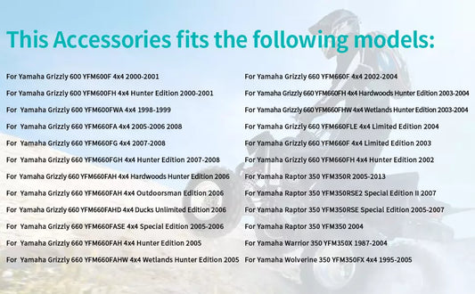 Air Filter & Cage Guide Kit for Yamaha Warrior 350 YFM350X (1987-2004)