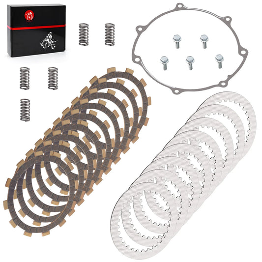 Clutch Friction Steel Plates Springs Kit for Yamaha WR250F/YZ250F 2001-2012