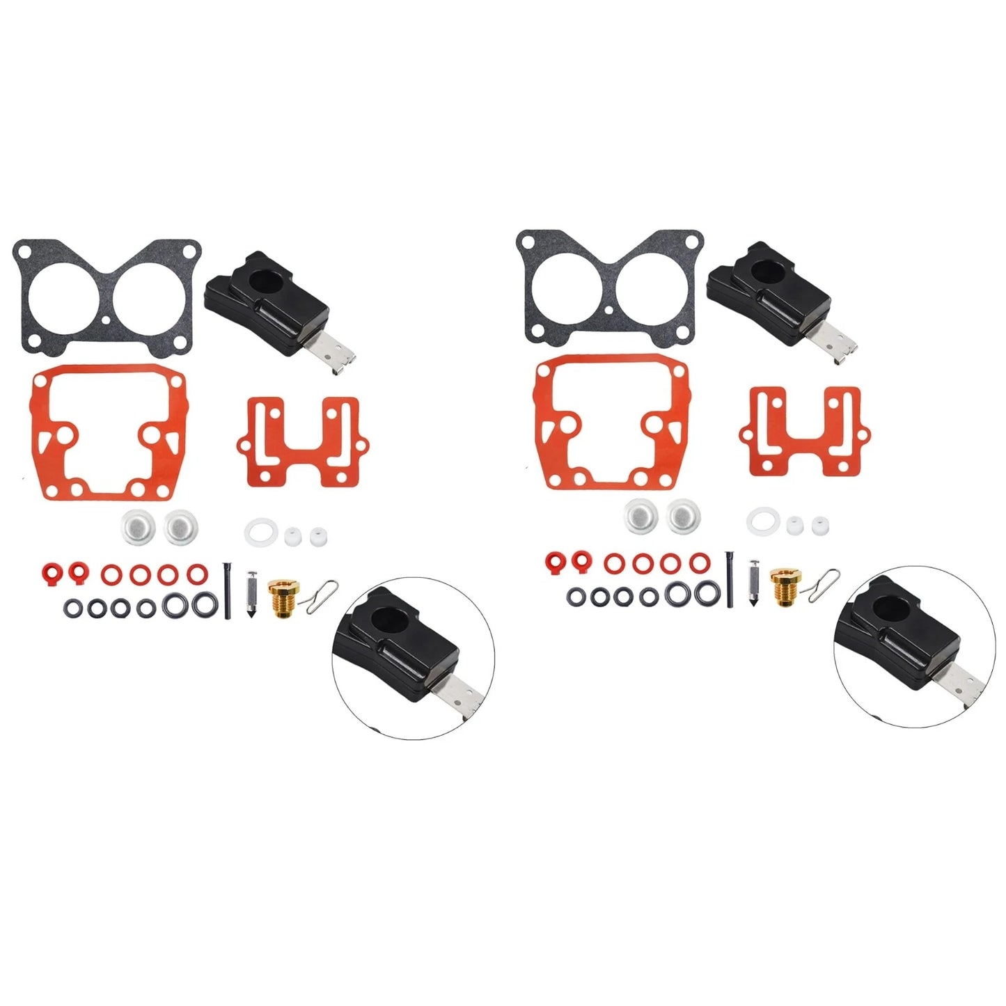 Carburetor Repair Kit for OMC/Johnson/Evinrude Sierra 18-7046 Engines