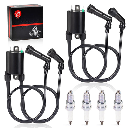 Ignition Coil & Spark Plug for Kawasaki VN1600 Vulcan 1600 Nomad 2005-2007