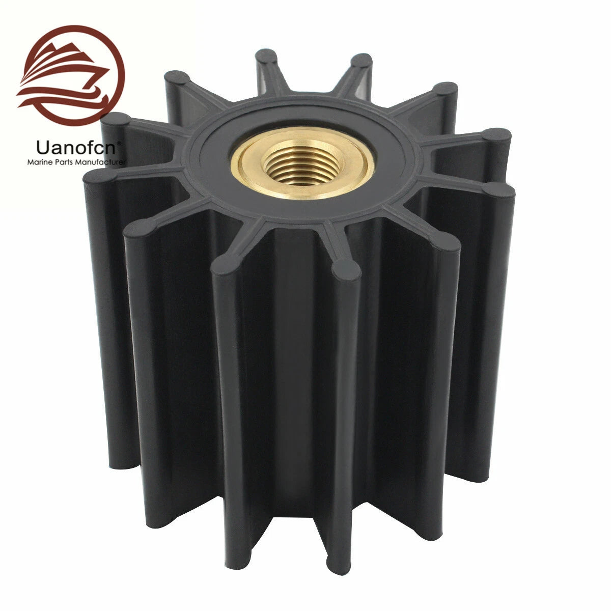 Water Pump Flexible Rubber Impeller for Sherwood 27000K, Marine Use
