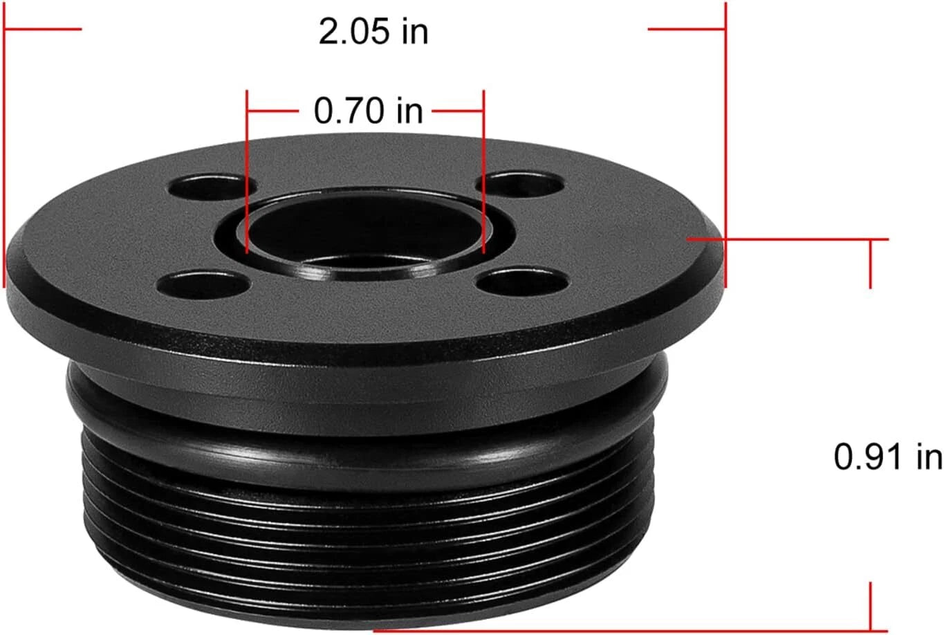 Trim End Cap with Seals for Suzuki 90-250HP Outboard Models (1990-2023)