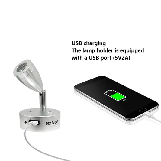 12V Flexible Adjustment Lamp for Boats/Campervans - Lighting Solutions