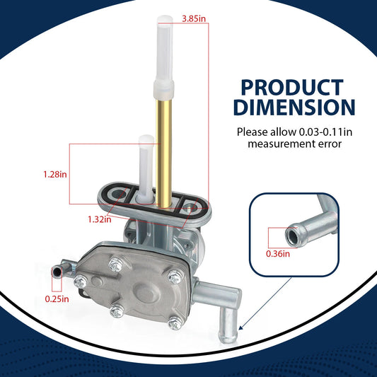 Fuel Valve Petcock for Suzuki Eiger 400 4x4 LT-A400C (2003-2005)