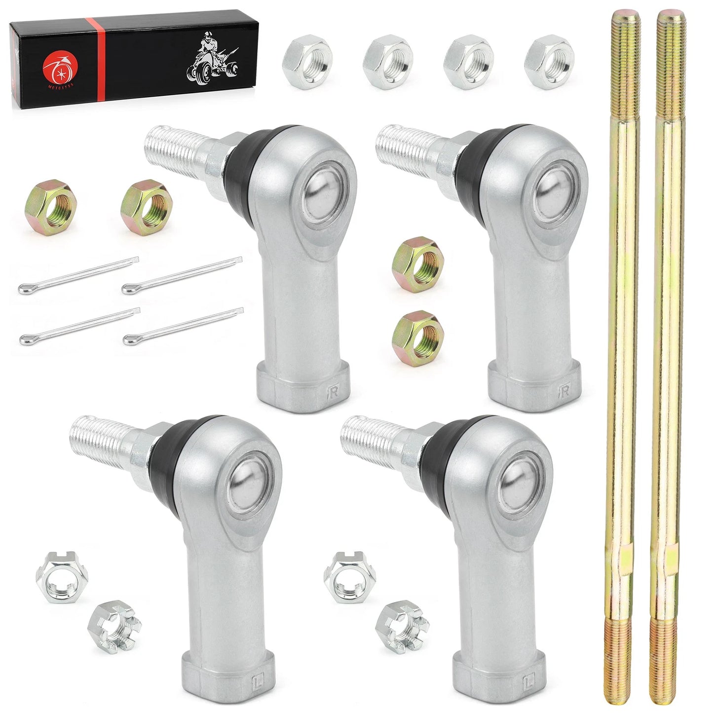 Tie Rods with End Kit for Honda Foreman 450 TRX450FE/TRX450FM 2002-2004