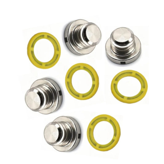 Lower Unit Drain Plug Gearcase Screw for Mercury 18-2244, 10-79953A2, 10-79953Q2