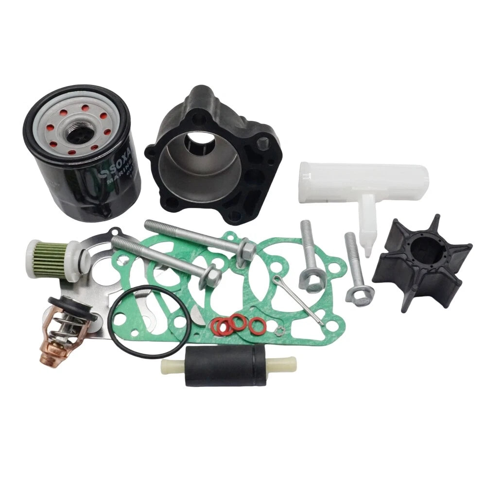 Maintenance Kit for Yamaha 4-Stroke 100HP F100D Outboard with Oil Filter