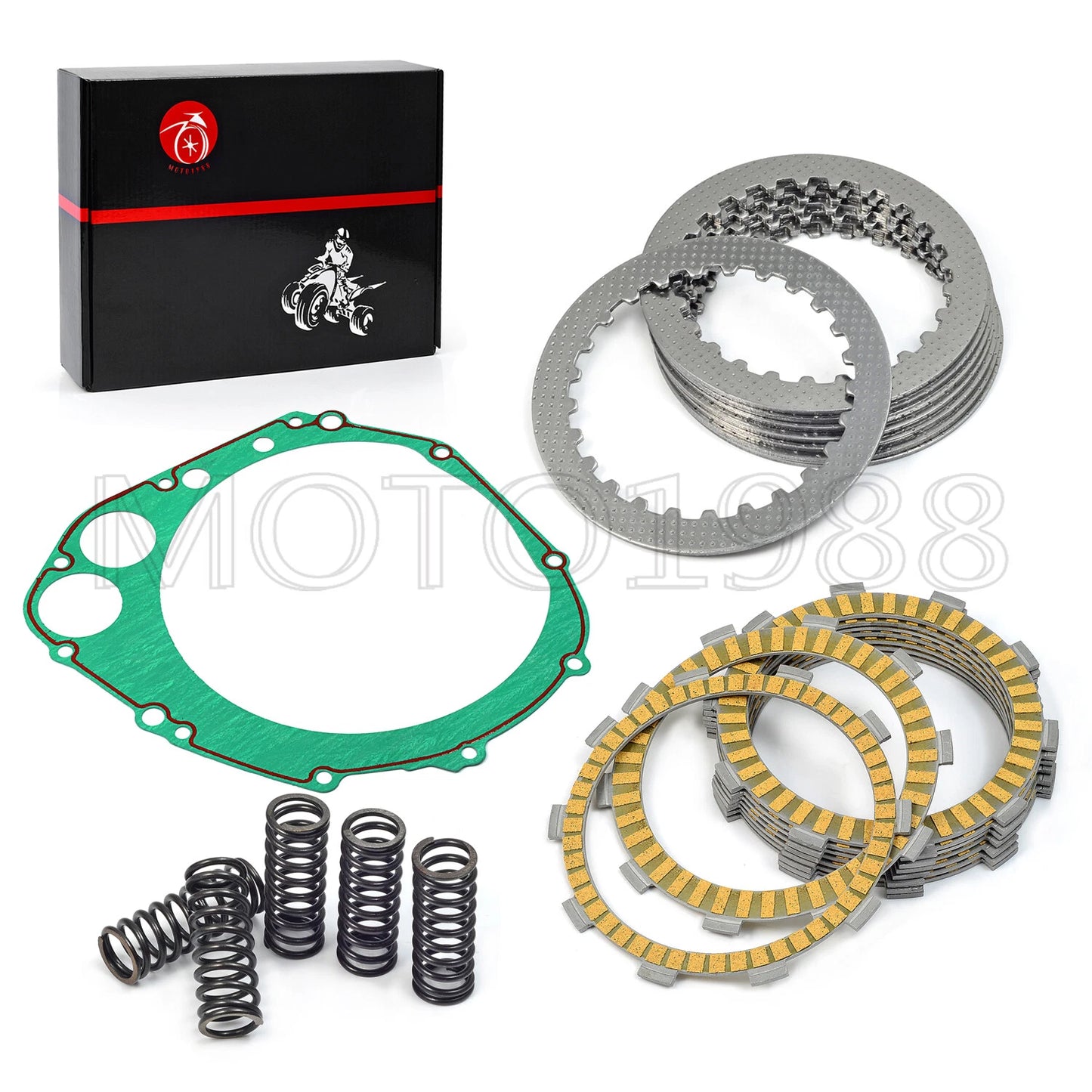 Clutch Kit Plates/Springs/Gaskets for Suzuki GSXR600/GSX-R 600 (2001-2005)