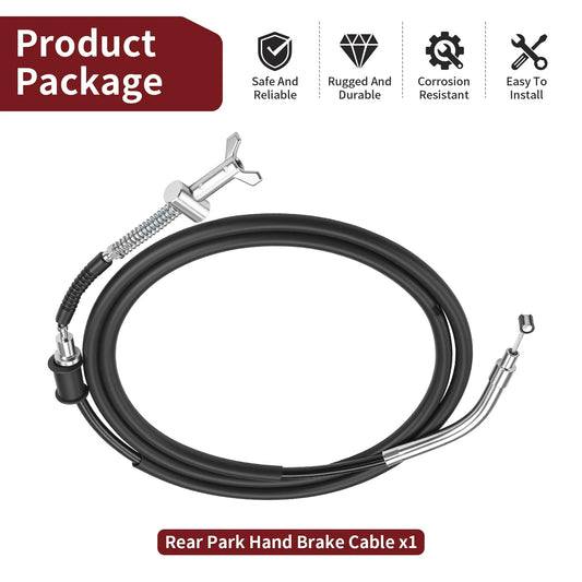 Rear Park Hand Brake Cable for Suzuki Ozark 250 LTF250 2007-2009/2012-2014