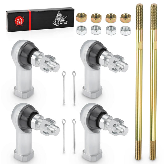 Left Right Tie Rod Ends Kit for Honda Rancher 420 TRX420TE/TRX420TM 2007-13
