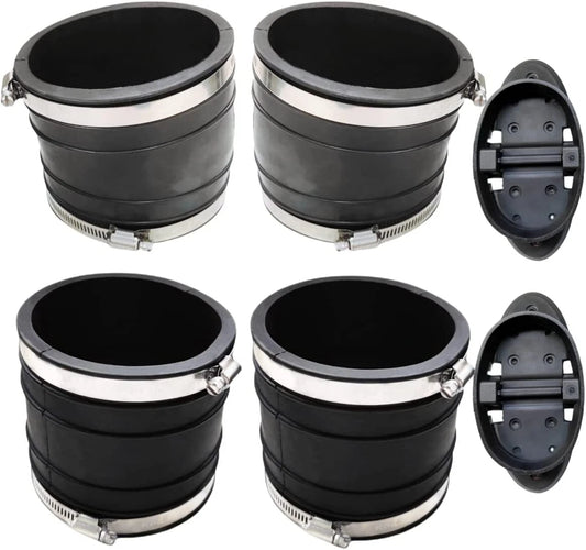 Exhaust Y-pipe Kit for MerCruiser 1982-96 807166A3 32-14358T 32-44348T