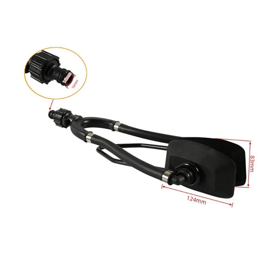 Outboard Motor Flusher & Lower Gear Pump Set for Boat Engine Cleaning