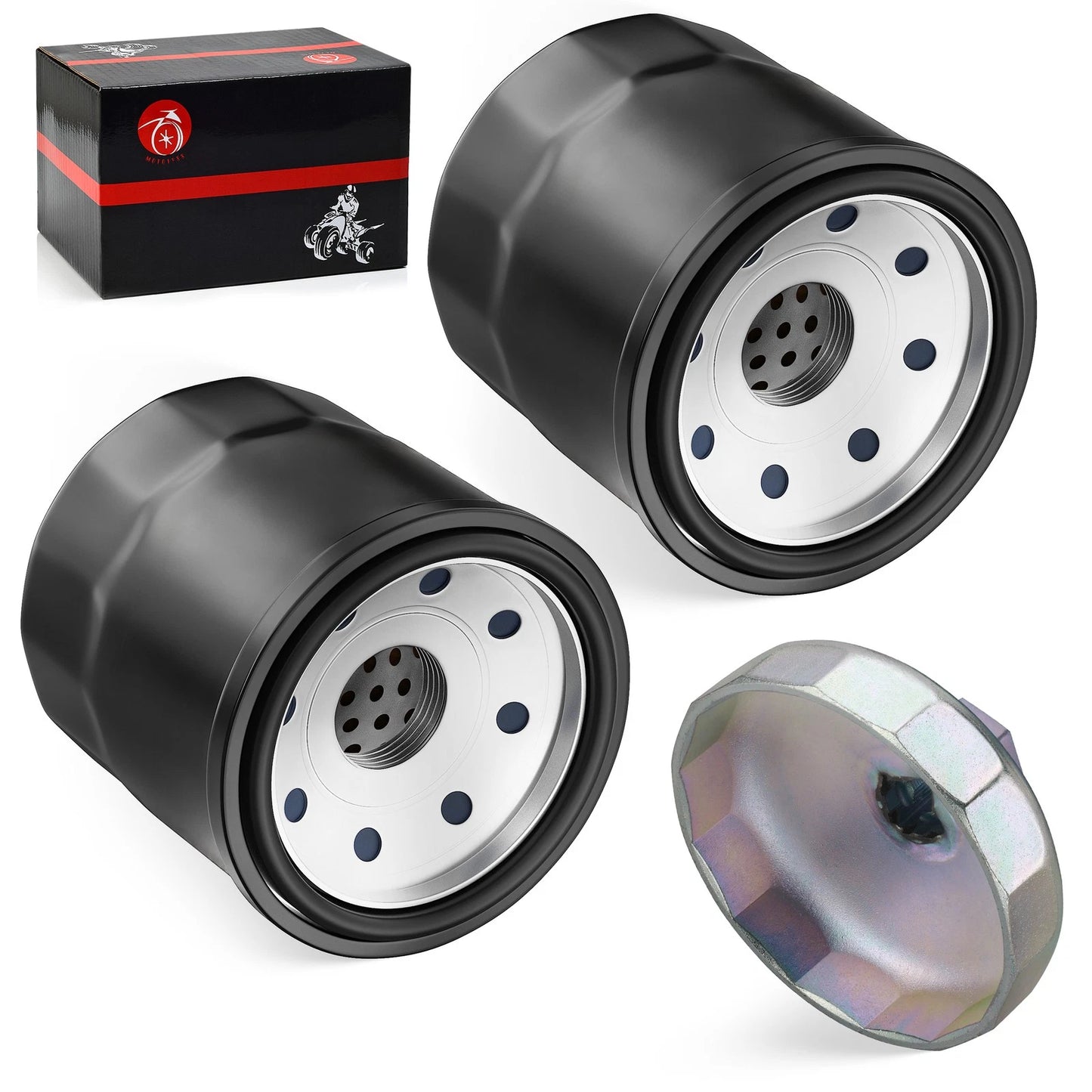 Oil Filter & Wrench for Suzuki VZ1600 Intruder/Marauder/Boulevard 1600