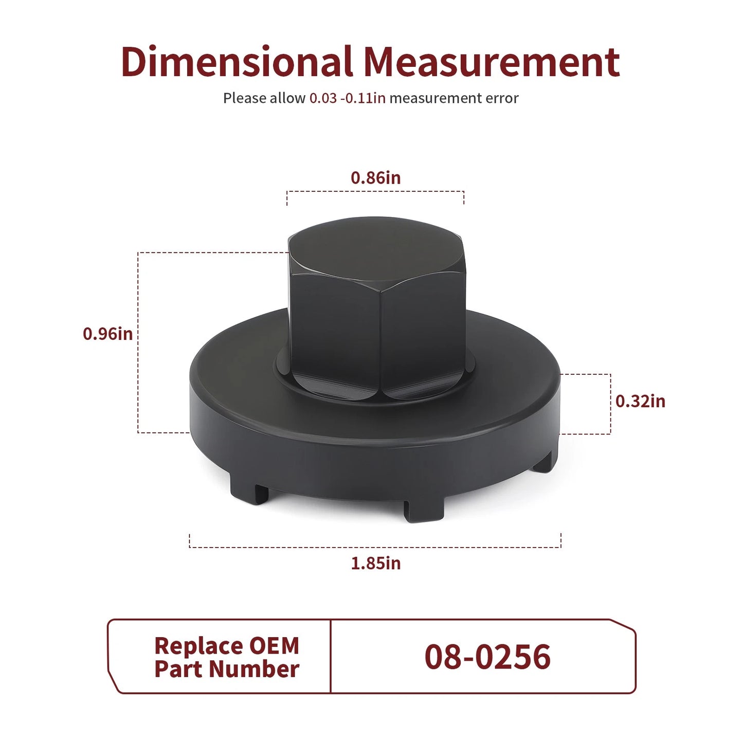 47mm Seal Bearing Retainer Tool for Honda CR500R 87-88, CRF450X 2005-2024