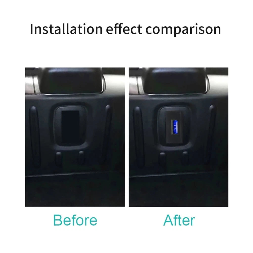 Car Charger Socket for Truck/ATV/Boat/RV/Bus