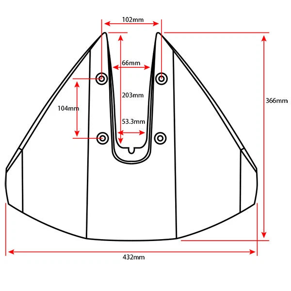 SE Sport 300 Turbo Hydro Foil for Outboard Motors, High Performance, Black