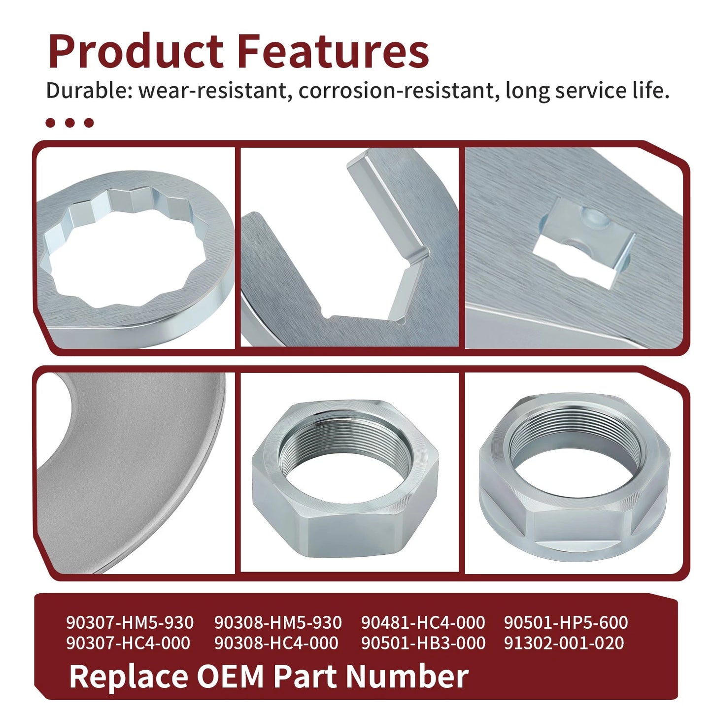 41mm Rear Axle Nut Wrench for Honda Rancher TRX420 2007-2013