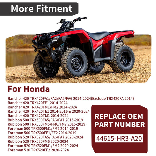 Front Left/Right Wheel Hub for Honda Rancher 420 TRX420FA1/FA2/FA5/FA6 (2014-2024)