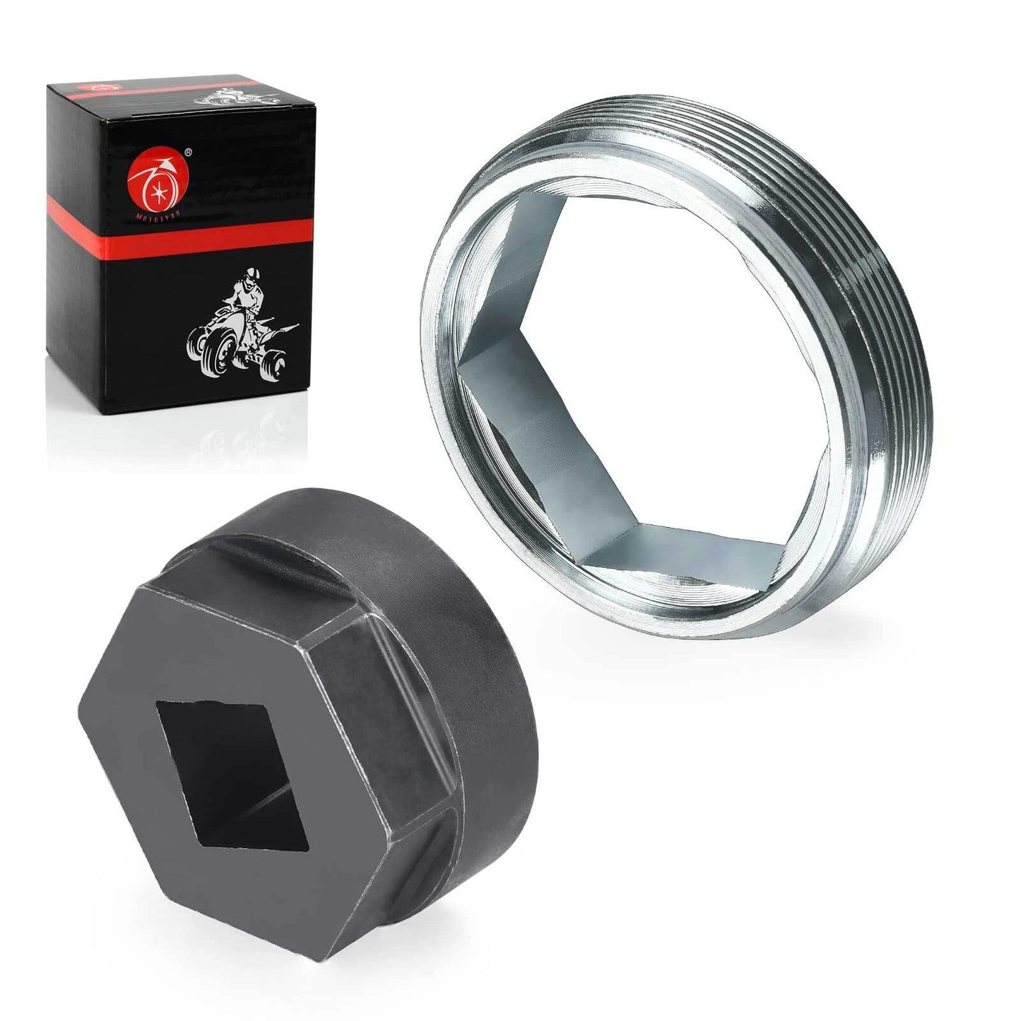 Steering Stem Bearing Nut Puller Tool Kit for Yamaha Raptor 350/660/700