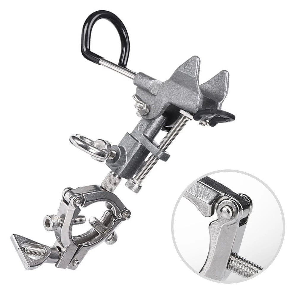 Aluminum/Steel Boat Fishing Holder with Rubber Sleeve for All Models