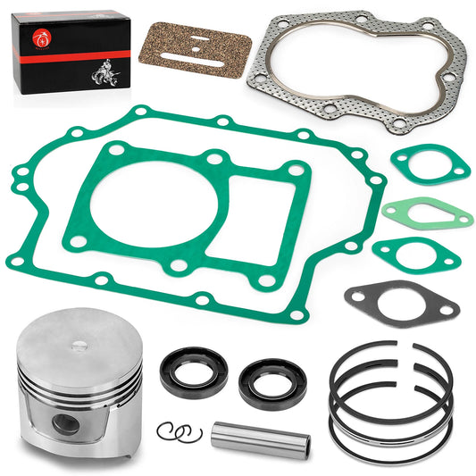 Engine Piston Gasket Rebuild Kit for Club Car Gas Golf Cart 1986-1991